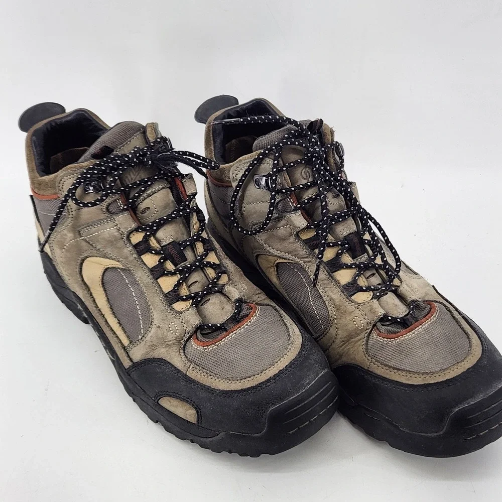 Danner Agitator 45 GTX Hiking Shoes Mens 13‎ Gore Tex Trail Outdoor Brown Gray